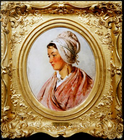 Portrét Marguerite Bourgoigne od Abraham Solomon