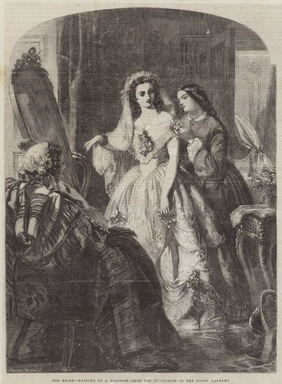 Nevěsta (rytina) od Abraham Solomon