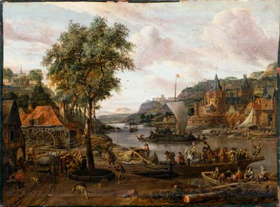 Plachetnice, 17. nebo začátek 18. století od Abraham Storck