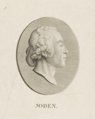 Friedrich Julius Heinrich Graf von Soden na cestě do Sassanu 1754-1831, 1800. od Abraham Wolfgang Küffner