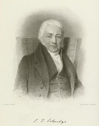 Samuel Taylor Coleridge od Abraham after Wivell