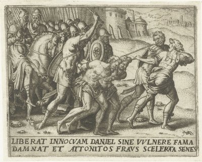 Starší jsou odvedeni pryč Historie Susanny (název série) od Abraham de Bruyn
