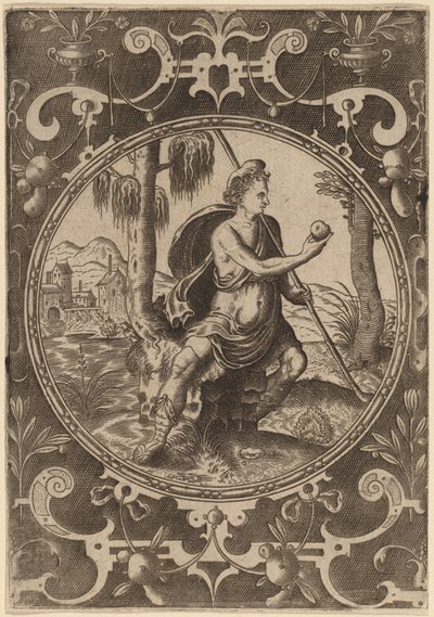 Paříž s Applem od Abraham de Bruyn