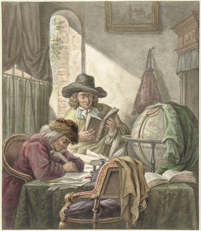 Učenci od Abraham van (after) Strij