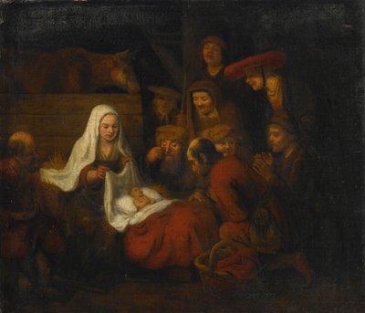 Abraham van Dyck Klanění pastýřů od Abraham van Dijck