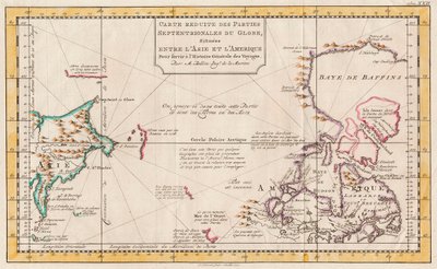 Mapa Asie a Ameriky od Abram van Krevelt