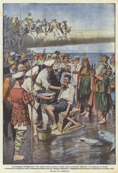 Na přechodu rovníku od Achille Beltrame