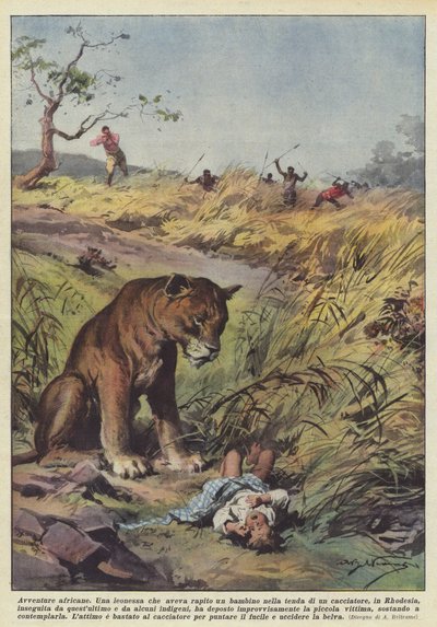 Africká dobrodružství od Achille Beltrame