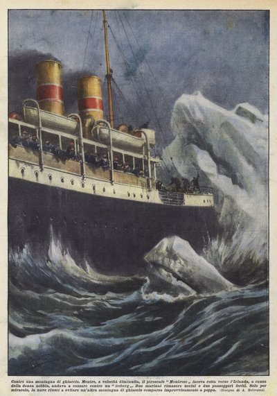 Proti hoře ledu od Achille Beltrame