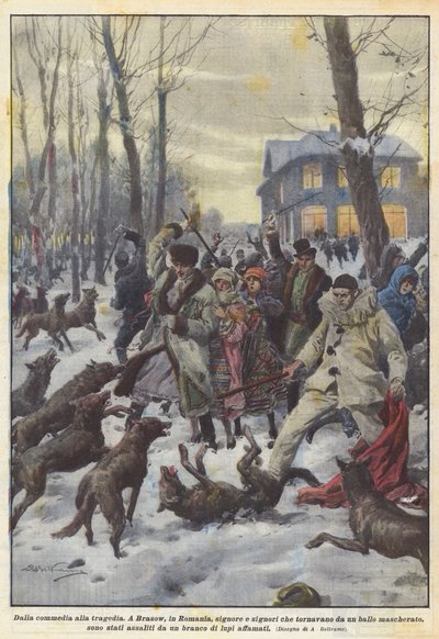 Od komedie k tragédii od Achille Beltrame