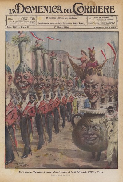 Kde stále zuří karneval od Achille Beltrame