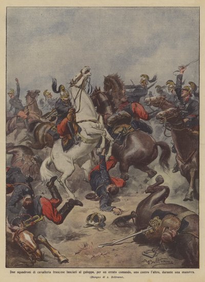 Dvě eskadry francouzské jízdy vyrazily tryskem kvůli špatnému rozkazu? od Achille Beltrame