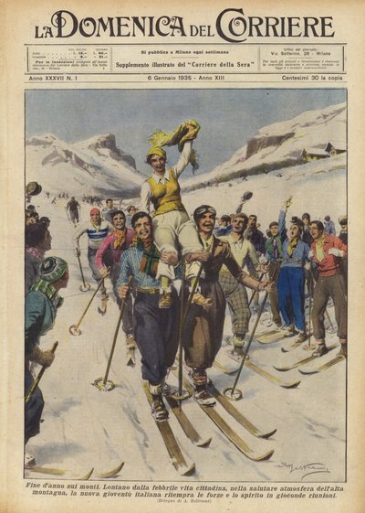 Konec poškození na horách od Achille Beltrame