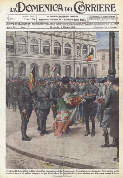 Italsko-belgické bratrstvo v Bruselu od Achille Beltrame