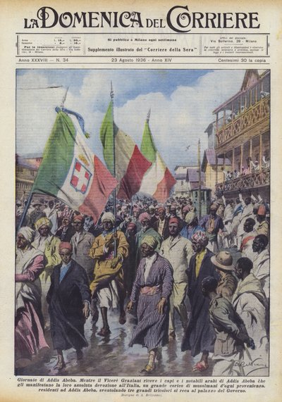 Dny Addis Abeby od Achille Beltrame