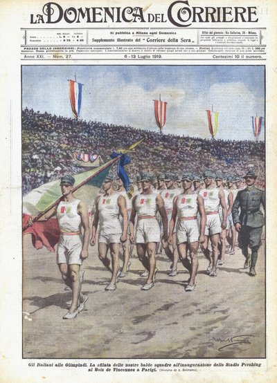 Italové na olympiádě od Achille Beltrame