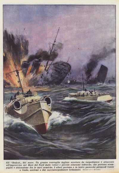 Mořské Stuky od Achille Beltrame