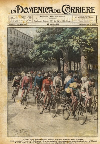 Budoucí Girardengovi rivalové od Achille Beltrame