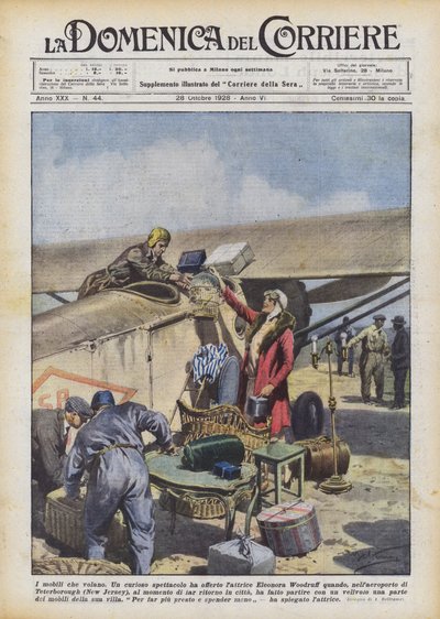 Nábytek, který létá od Achille Beltrame