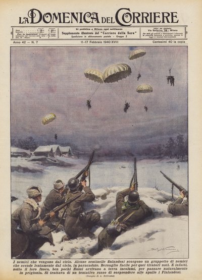 Nepřátelé z nebe od Achille Beltrame