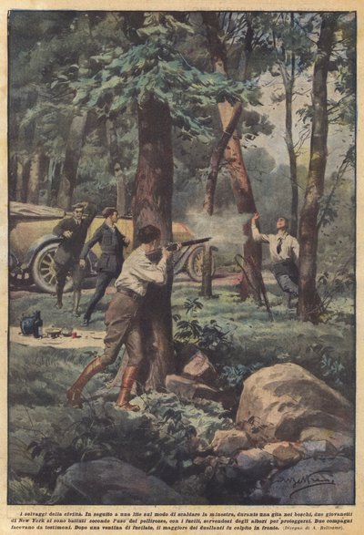 Divoši civilizace od Achille Beltrame