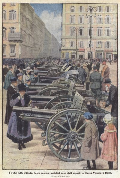 Trofeje vítězství od Achille Beltrame