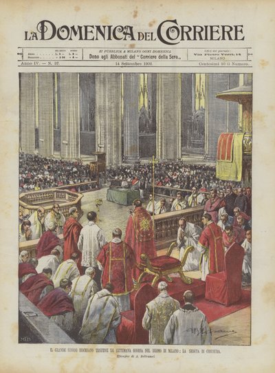 Velká diecézní synoda, která se konala minulý týden v milánské katedrále, závěrečné zasedání od Achille Beltrame
