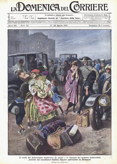 Zhroucení maďarského bolševismu od Achille Beltrame