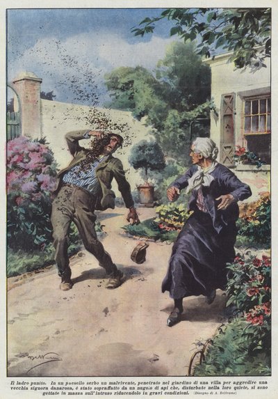 Potrestaný zloděj od Achille Beltrame