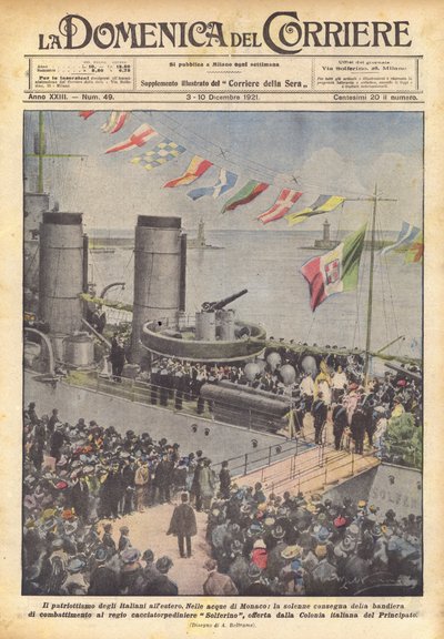 Vlastenectví Italů v zahraničí od Achille Beltrame