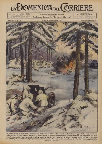 Ruský plán na bleskovou invazi do Finska selhal od Achille Beltrame