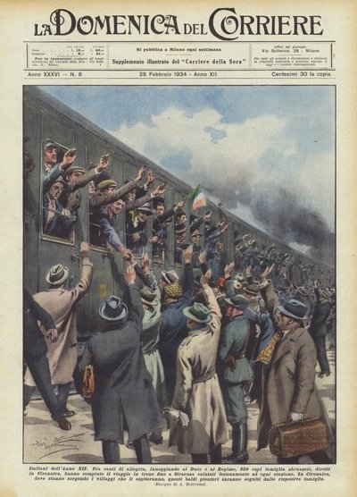 Italové roku XII od Achille Beltrame