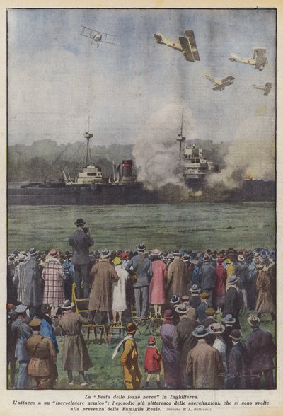 Den letectva v Anglii od Achille Beltrame