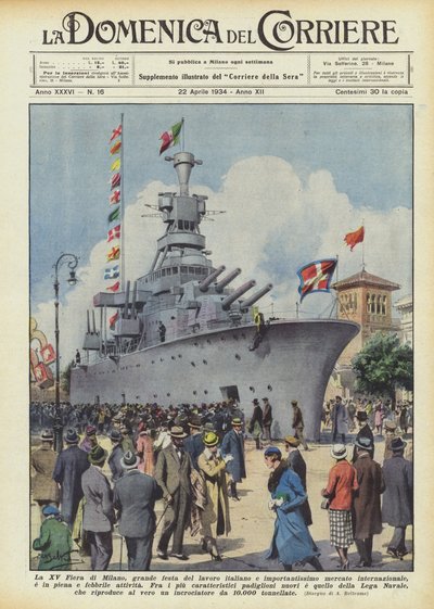 15. milánský veletrh, velká oslava italské práce a významný mezinárodní trh? od Achille Beltrame
