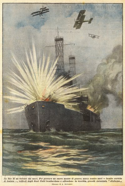 Konec kolosu moří od Achille Beltrame