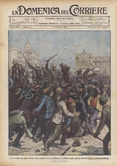 Povstání v Jižní Africe od Achille Beltrame