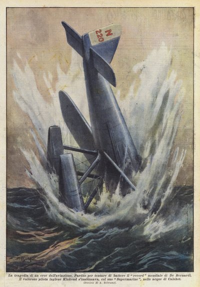 Tragédie leteckého hrdiny od Achille Beltrame