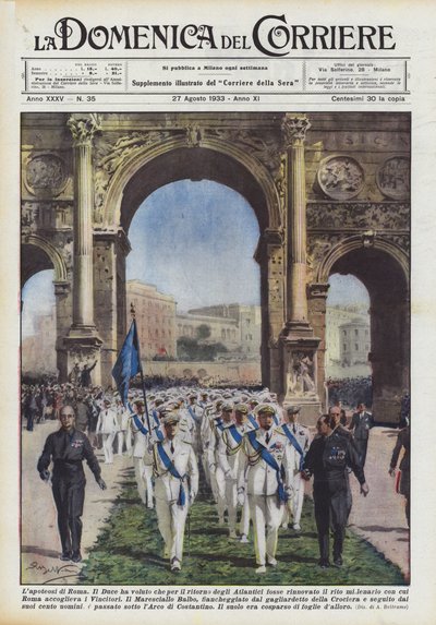 Lapoteosi z Říma od Achille Beltrame