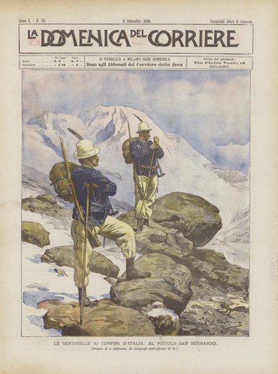 Le Sentinelle Ai Confini Ditalia, Al Piccolo San Bernardo od Achille Beltrame