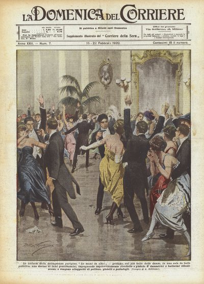 Drzost pařížské delikvence od Achille Beltrame
