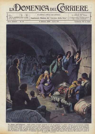 Ženy v Alcazaru od Achille Beltrame