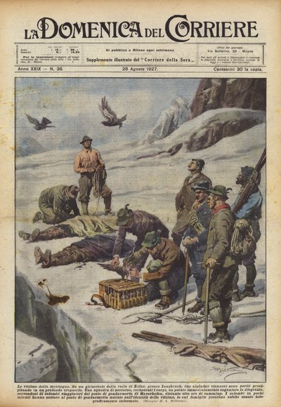 Oběti hory od Achille Beltrame