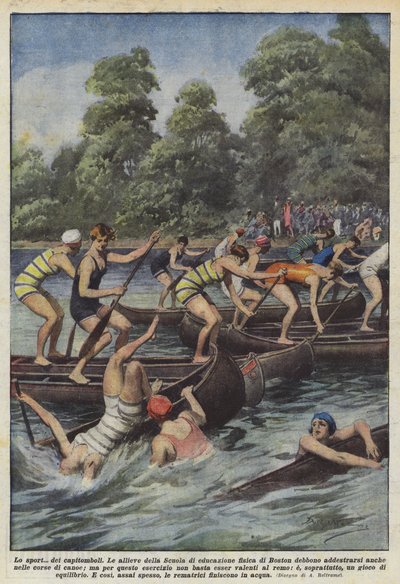 Sportovní akrobacie od Achille Beltrame