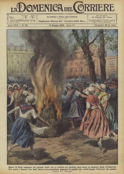 Rodí se teplé období od Achille Beltrame