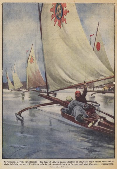 Plavba po ledu od Achille Beltrame