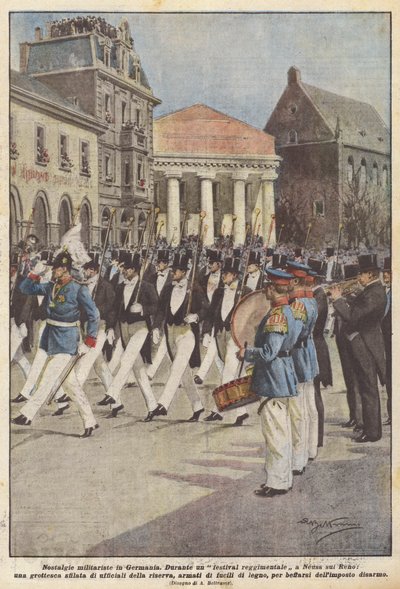 Vojenská nostalgie v Německu od Achille Beltrame