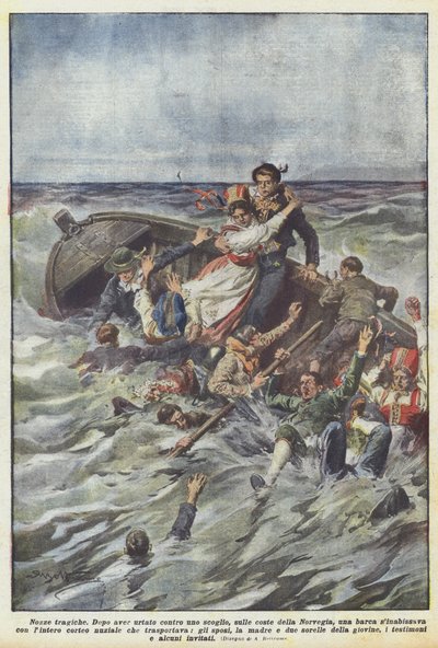 Tragická svatba od Achille Beltrame