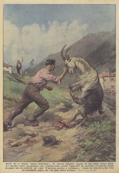 Co se nazývá bleskový úder od Achille Beltrame