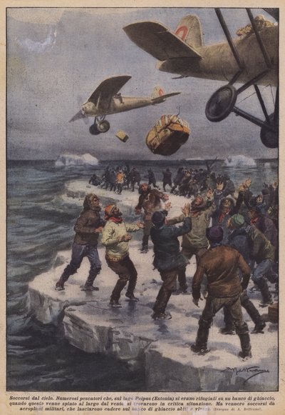 Záchrana z nebe od Achille Beltrame