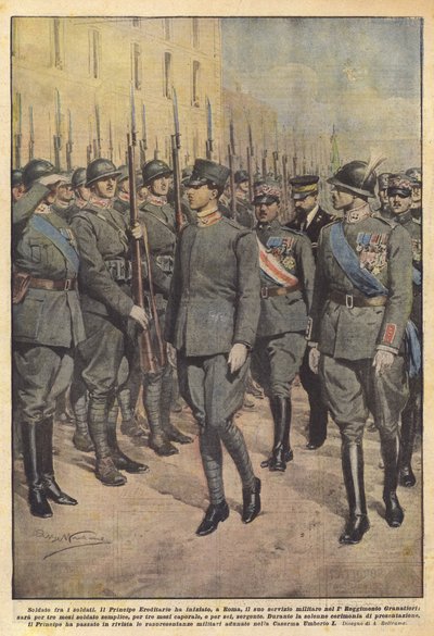 Voják mezi vojáky od Achille Beltrame